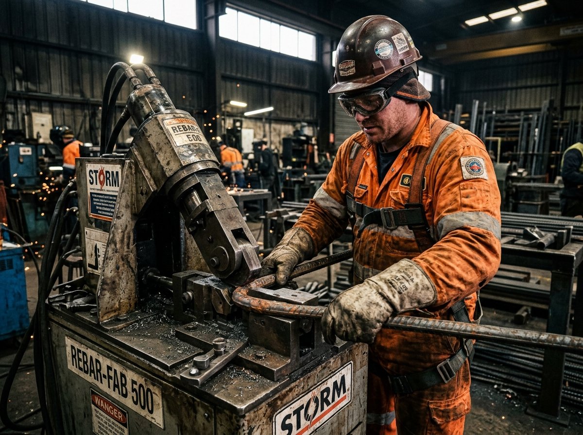 Industrial Strength - CNC rebar bending machine